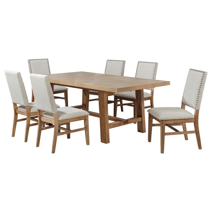 Middleton - Extension Leaf Dining Set With Upholstered Chairs Coaster Fine Furniture