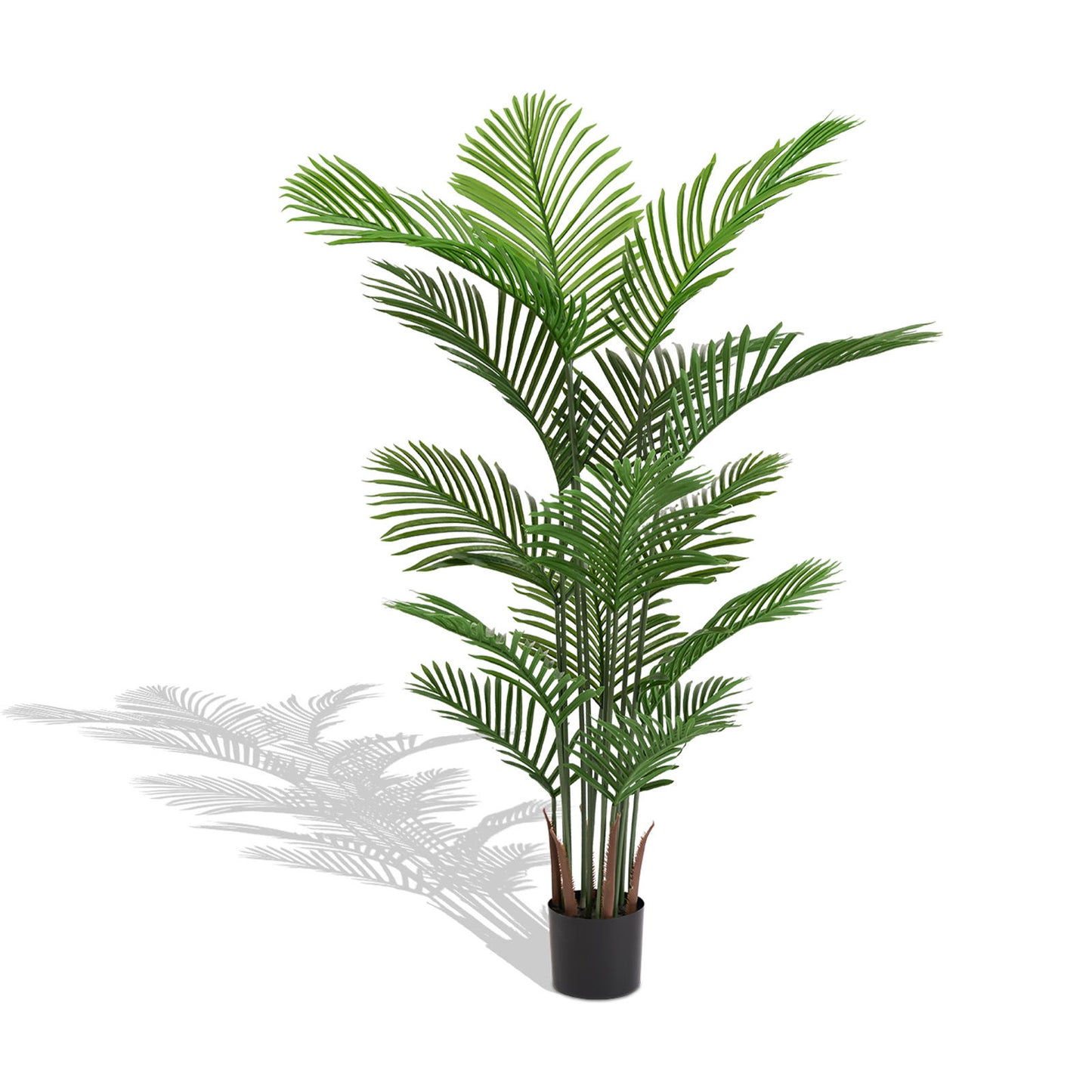 Simulate Plastic Flower Boxes With Leaves For Outdoor Home Decor (Set of 2) - Green Daily Nest