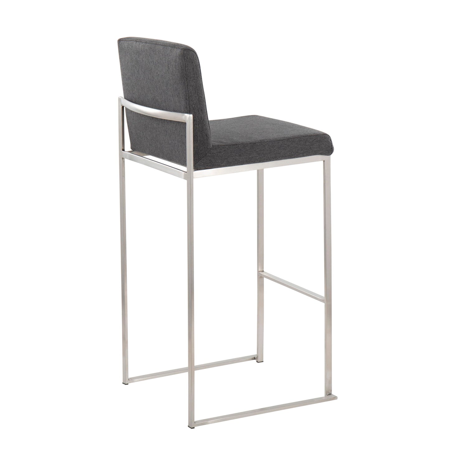 Fuji - Contemporary And Modern Elegance High Back Barstool Lumi Source