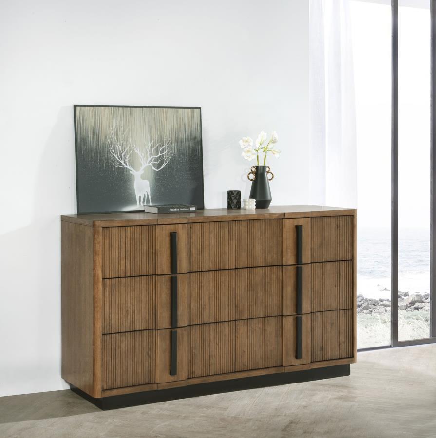 Terrace - 6-Drawer Dresser Cabinet - Ash Brown Coaster Fine Furniture