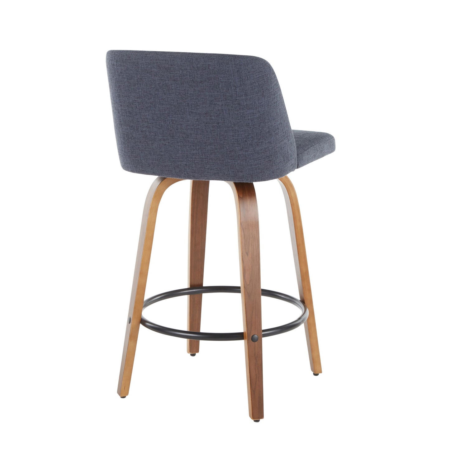 Toriano - Mid Century Modern, Counter Stool (Set of 2) Lumi Source