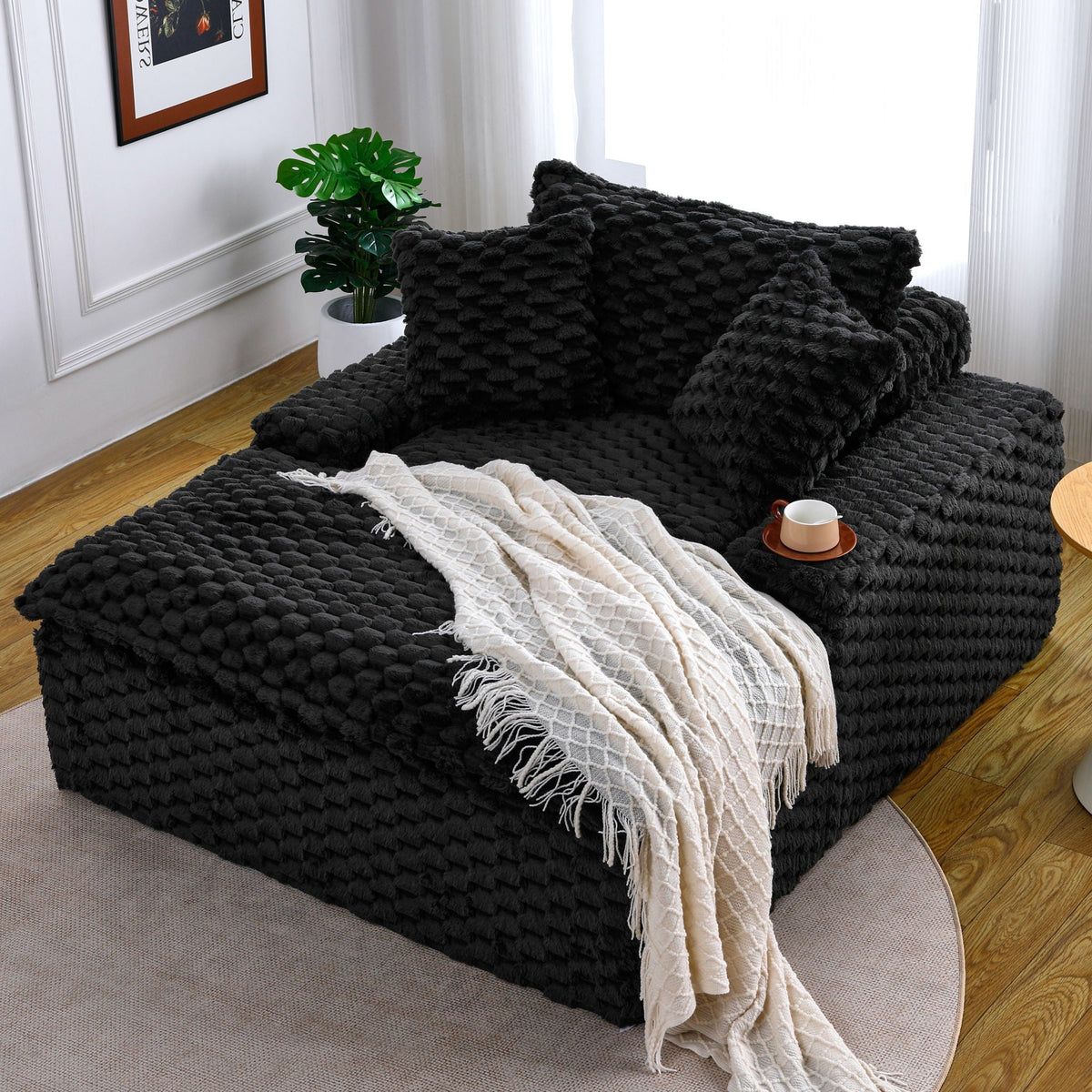 Harbor - Luxury Sofa Turtle Fleece Fabric Home Essentials