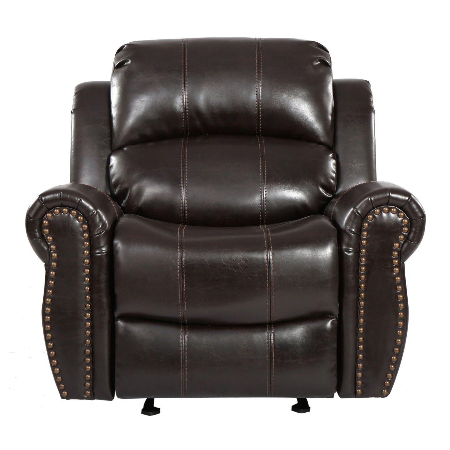 Wide Standard Manual Glider Recliner Noble House