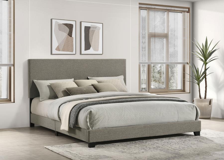 Dorian - Upholstered Panel Bed CoasterEveryday