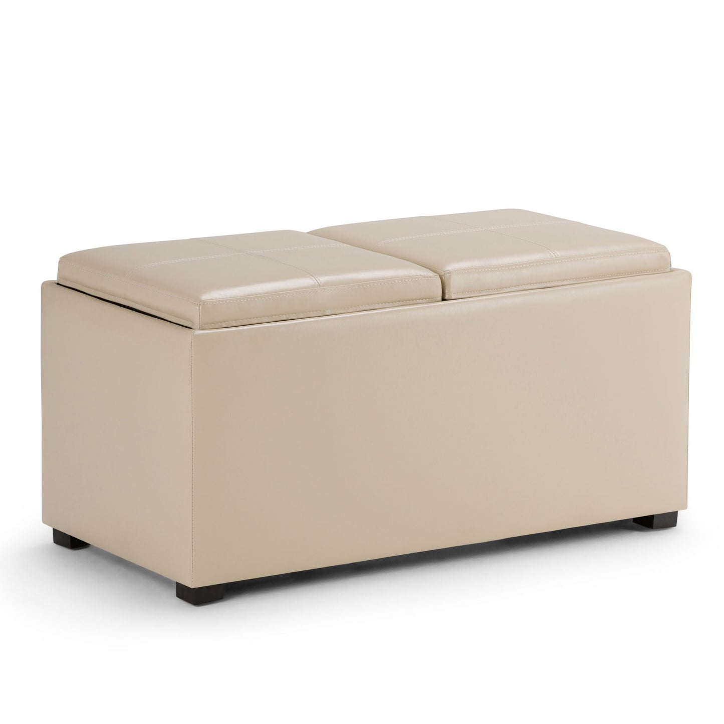Avalon - 5 Piece Storage Ottoman, Contemporary Simpli-Home