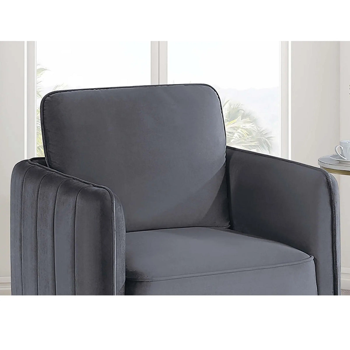 Elegant Accent Chair, Upholstered Home Essentials