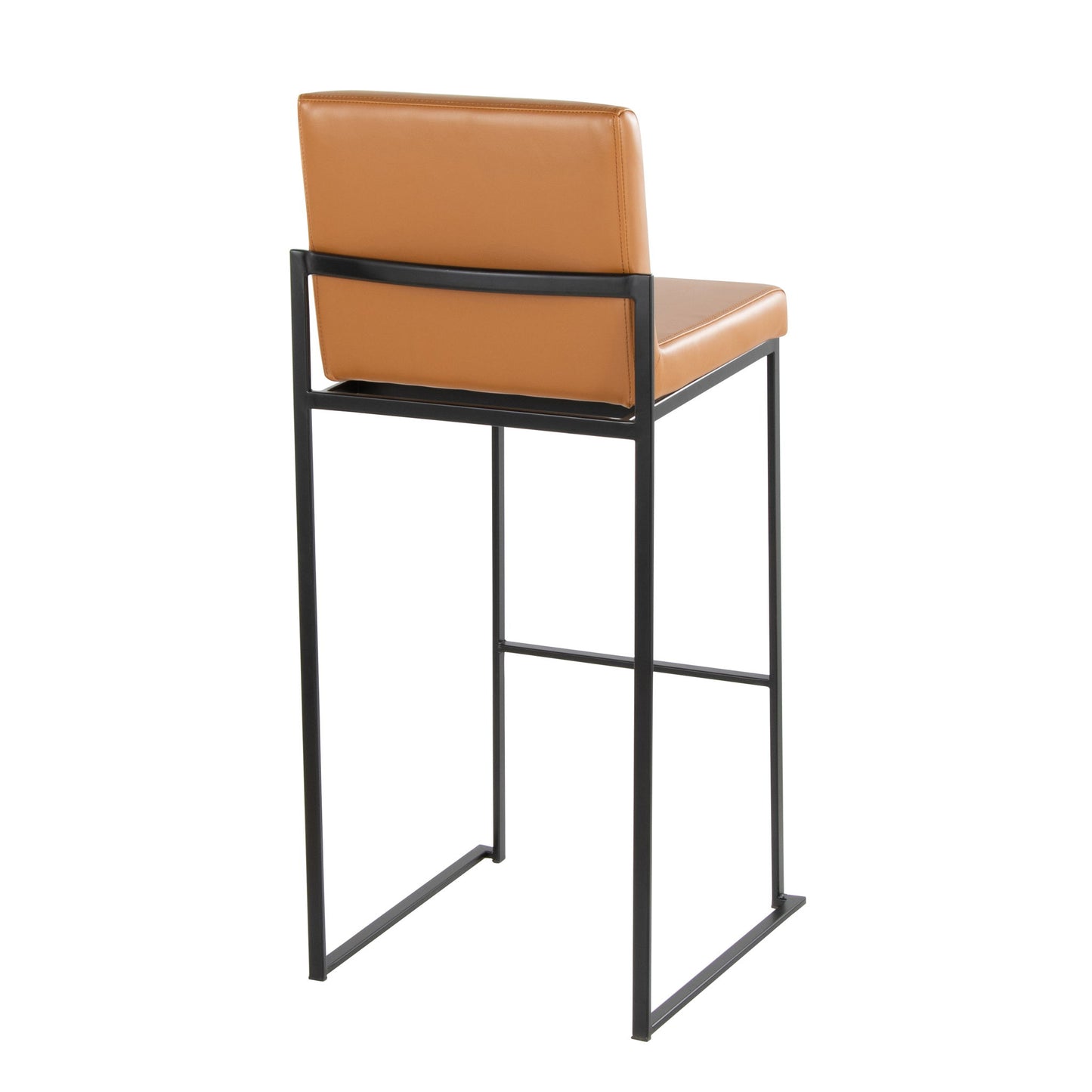 Fuji - Contemporary High Back Barstool Elegant Design Lumi Source
