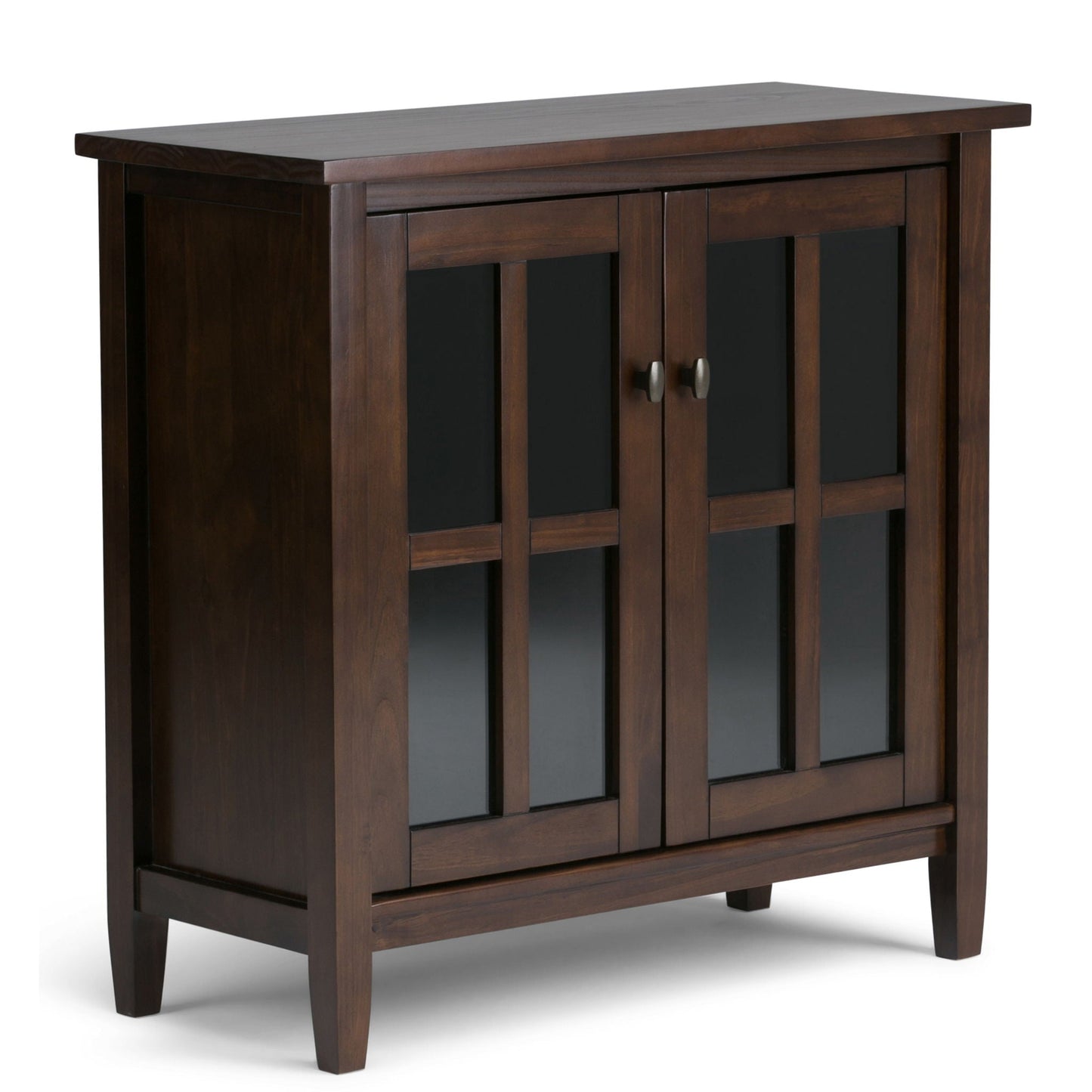 Warm Shaker - Handcrafted Low Storage Cabinet Simpli-Home