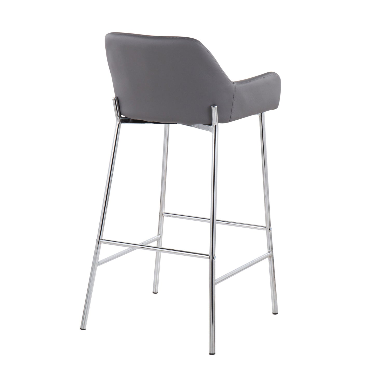 Daniella - Contemporary Fixed Height Barstool (Set of 2) Lumi Source