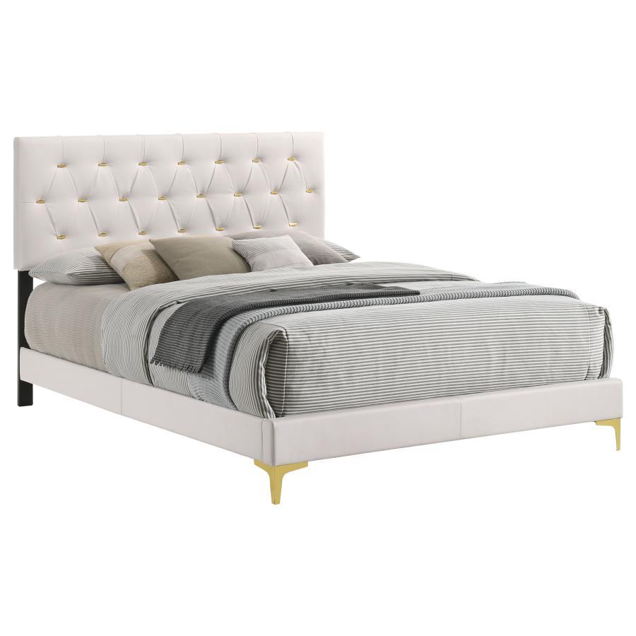 Kendall - Panel Upholstered Bed CoasterEveryday