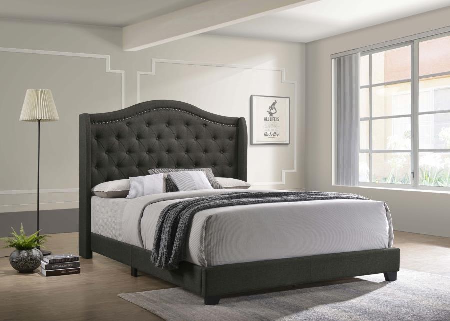 Sonoma - Upholstered Wingback Bed CoasterEssence