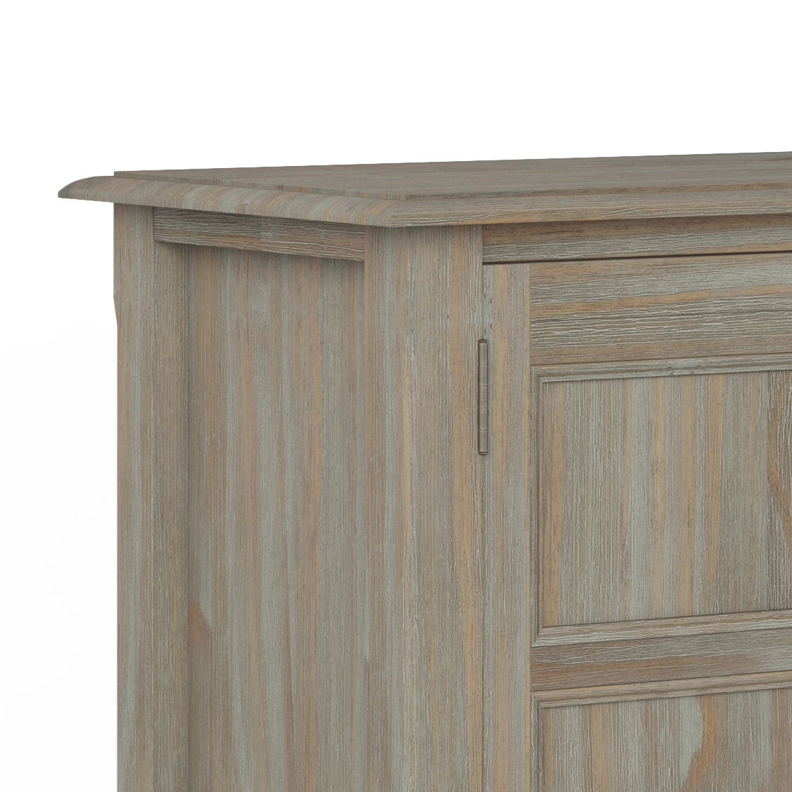 Burlington - Handcrafted Low Storage Cabinet Simpli-Home