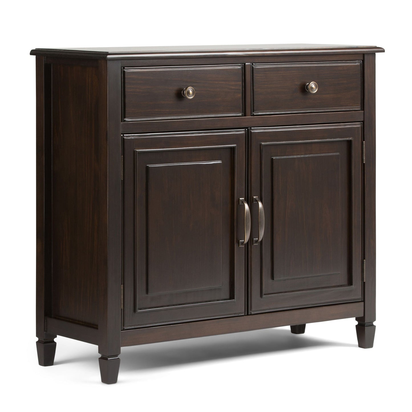 Connaught - Handcrafted Entryway Storage Cabinet Simpli-Home