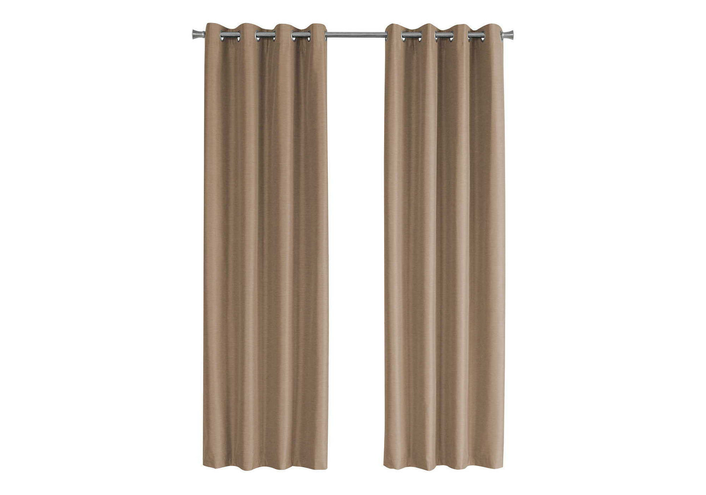 2 Pieces Set, Curtain Panel, Room Darkening, Grommet, Contemporary & Modern 8th Street