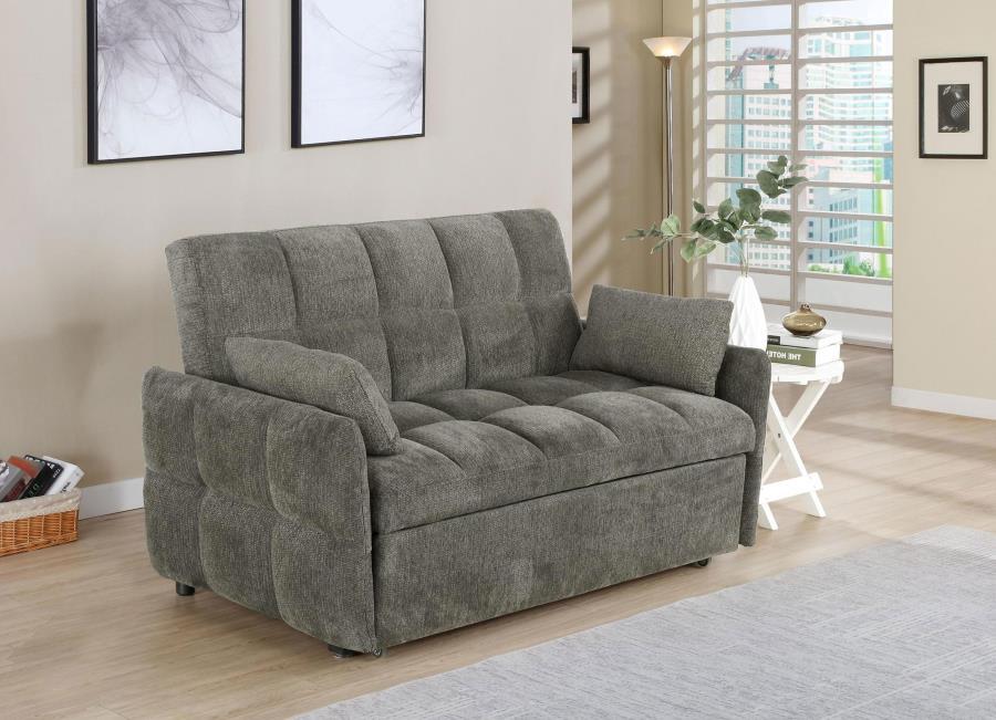 Cotswold - Upholstered Convertible Sleeper Sofa Bed CoasterEssence