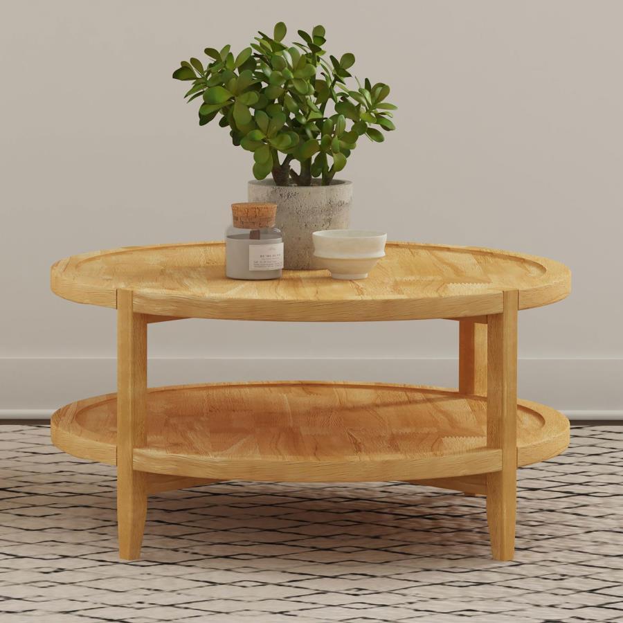 Camillo - Round Solid Wood Table Coaster Fine Furniture