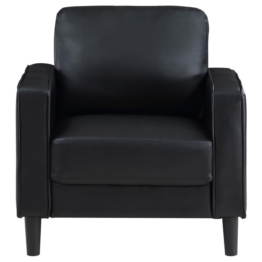 Ruth - Upholstered Track Arm Accent Chair Coaster Fine Furniture