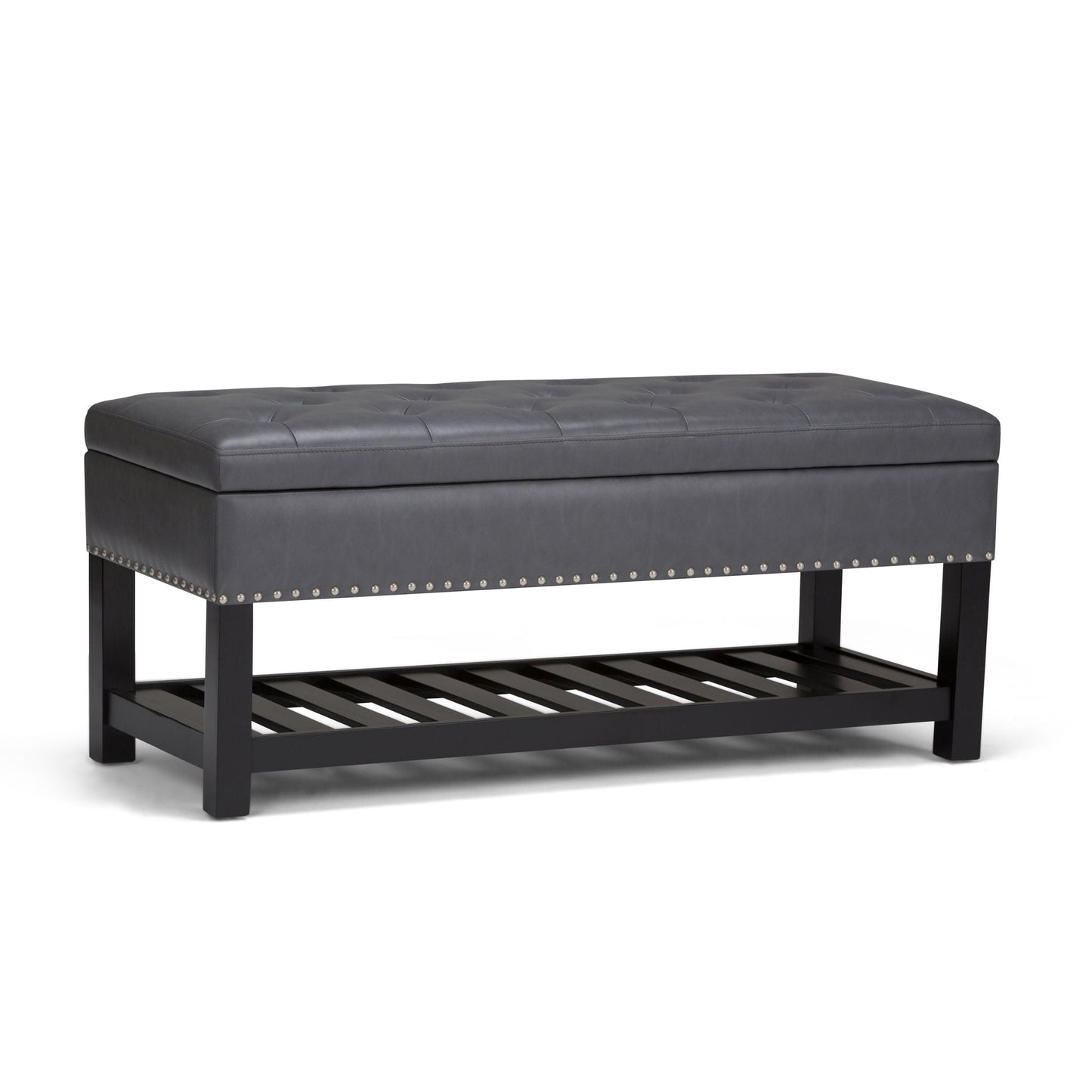 Lomond - Upholstered Storage Ottoman Bench Simpli-Home