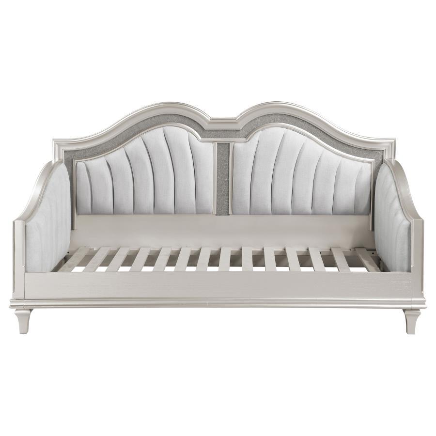 Evangeline - Upholstered Twin Daybed - Silver Oak Coaster Fine Furniture