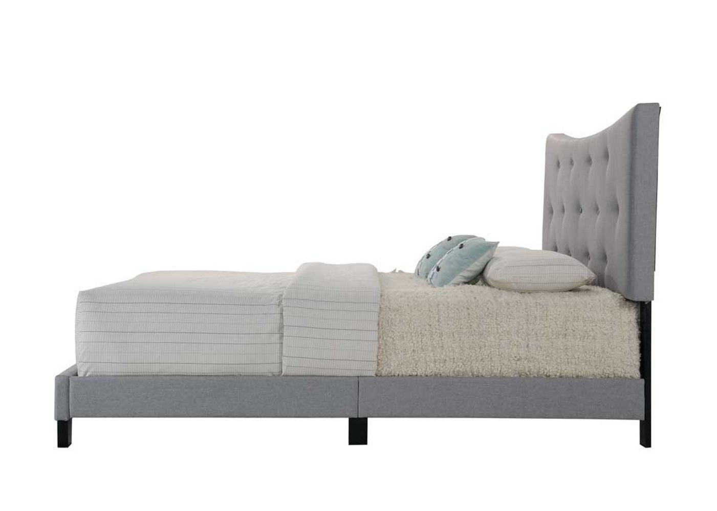 Venacha - Queen Bed - Gray Acme