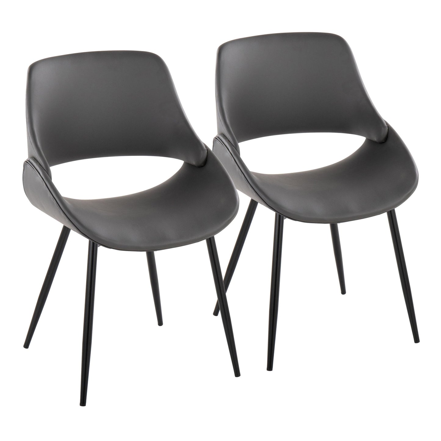Fabrico - Mid-Century Modern Dining Chair (Set of 2) Lumi Source