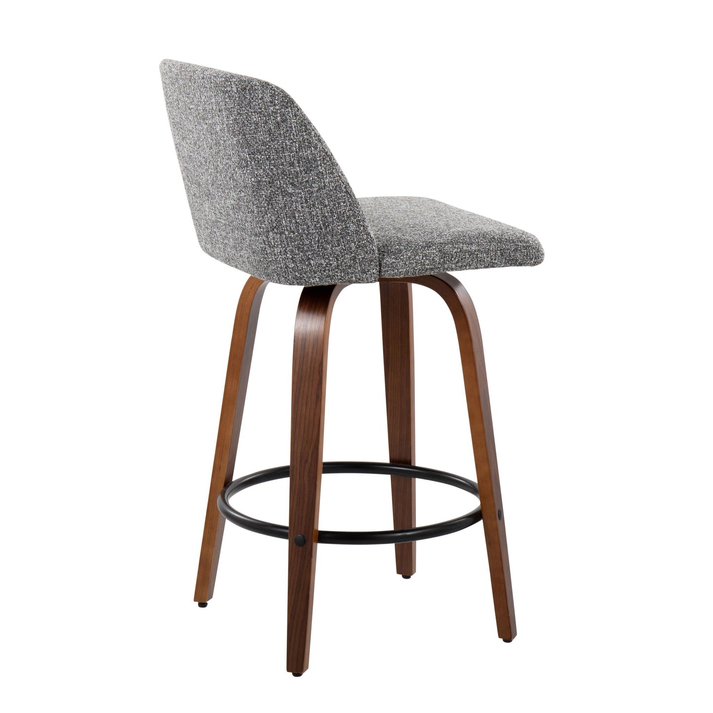 Toriano - Mid Century Modern, Counter Stool (Set of 2) Lumi Source