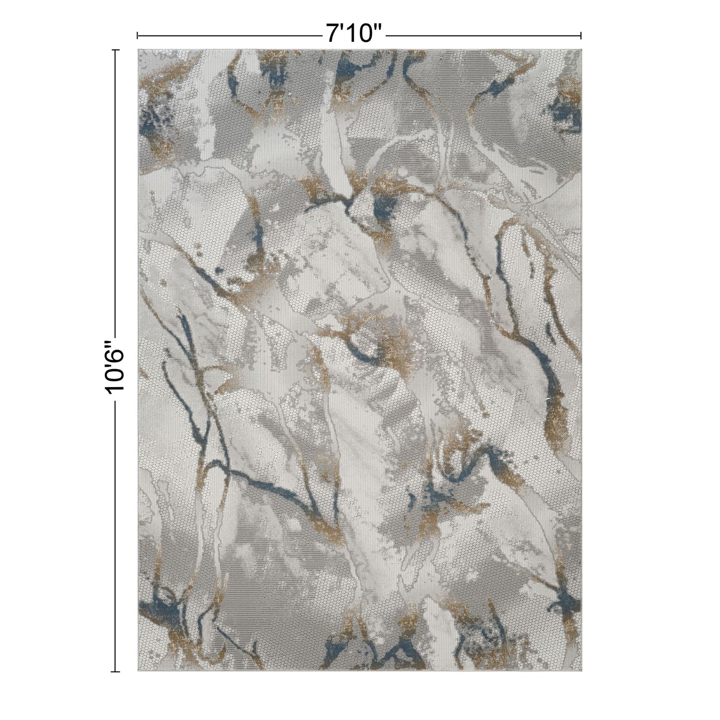 Geometrix - Area Rug With 3D Effect Icona Home Decor