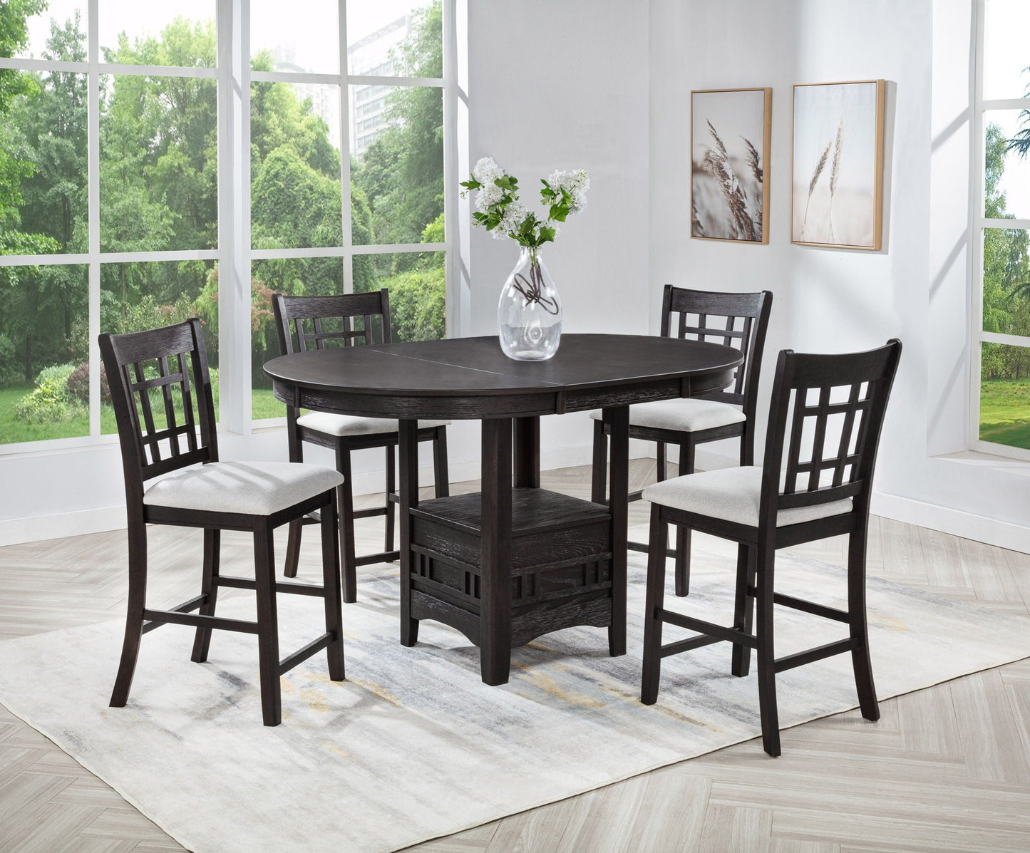 Hartwell - Counter Height Chair (Set of 2) Crown Mark