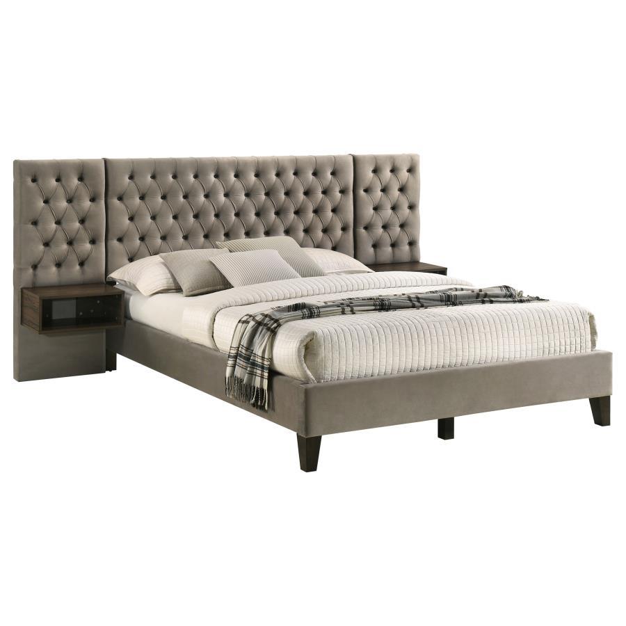 Marley - Upholstered Wall Panel Bed Coaster Fine Furniture