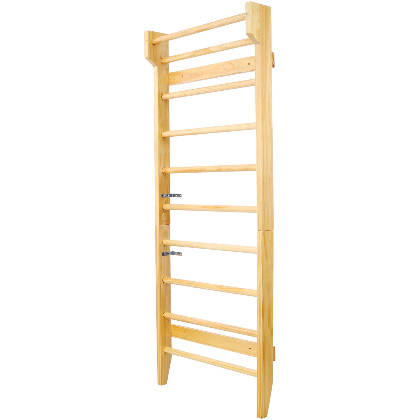 Gymnastics Stall Bar Multi Use Swedish Ladder For Home Gym And Physical Therapy - Natural Daily Nest