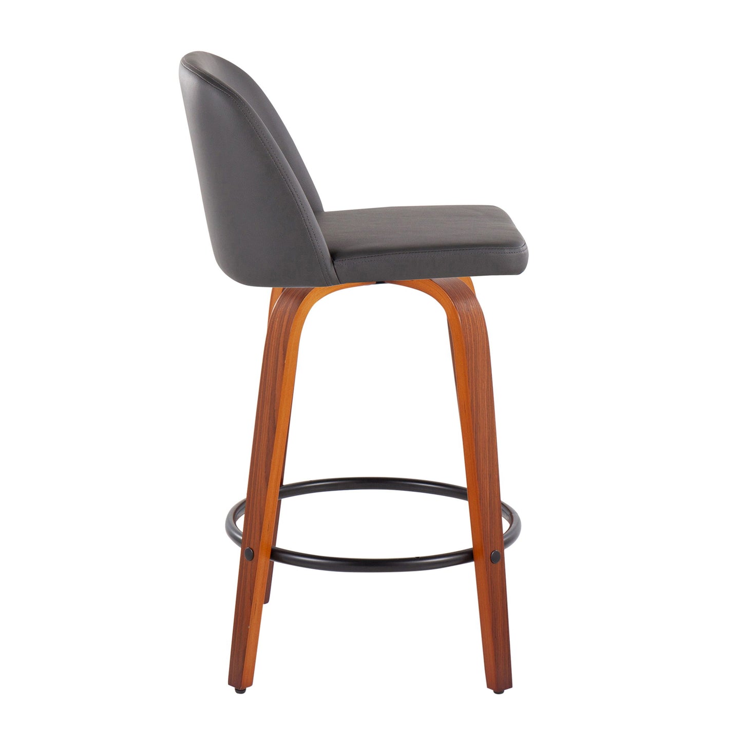 Toriano - Mid Century Modern, Counter Stool (Set of 2) Lumi Source