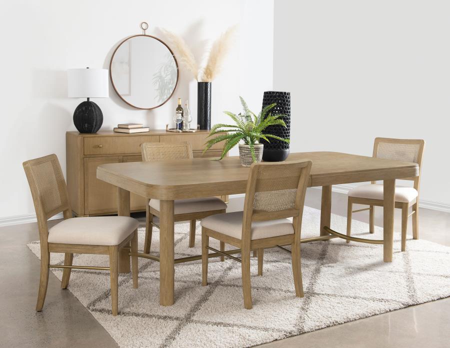 Arini - Extension Leaf Dining Table Set Coaster Fine Furniture