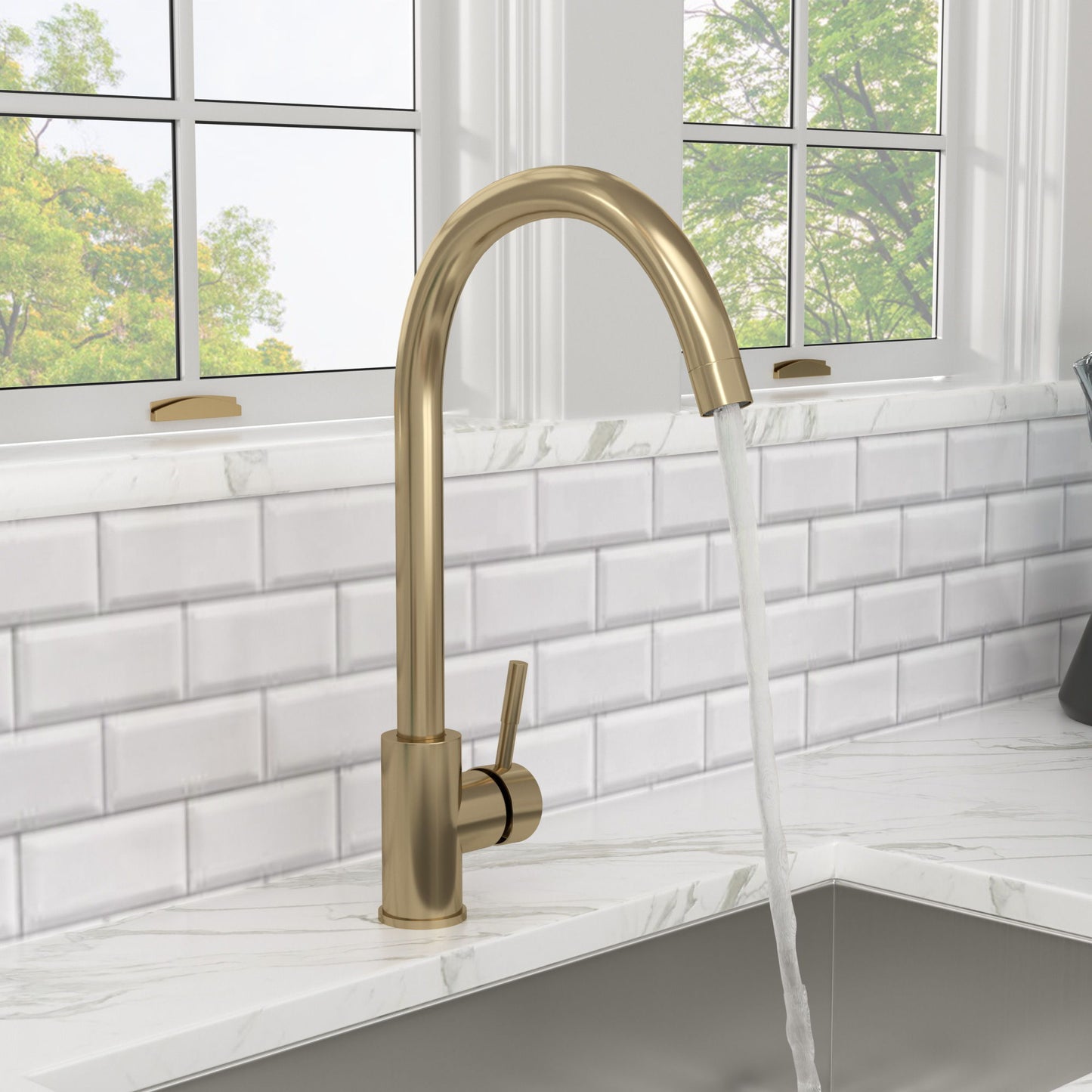 Modern Kitchen Sink Faucet With Single Handle Daily Nest