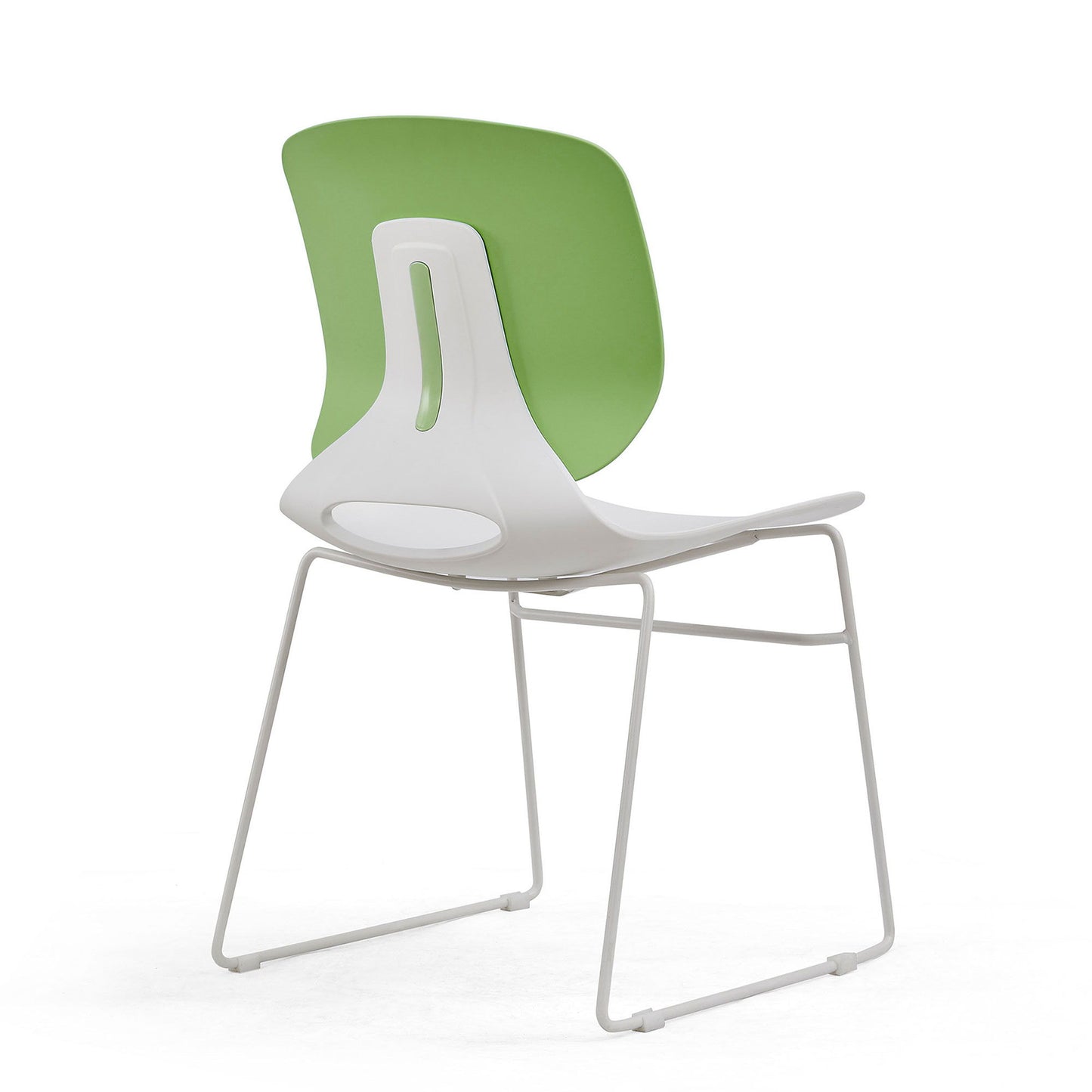 Ergonomic Backrest Stacking Chairs (Set of 4) Home Essentials