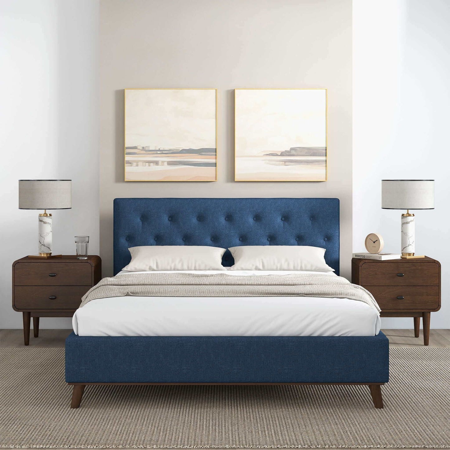 Graceville - Elegant Design Platform Bed Ashcroft Furniture