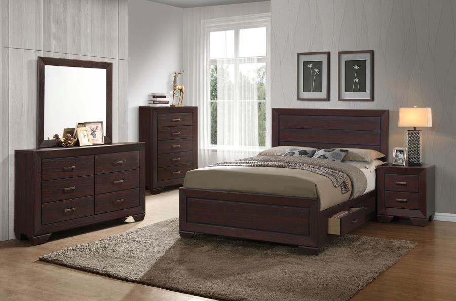 Kauffman - Transitional Storage Bed Bedroom Set CoasterEveryday