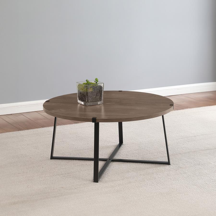Marcus - Round Engineered Wood Table Coaster Fine Furniture