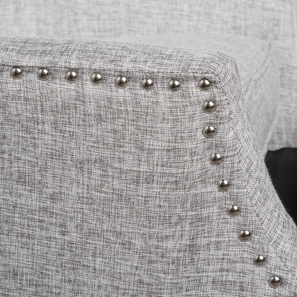 Westeros Wing Back Fabric Upholstered Recliner Noble House