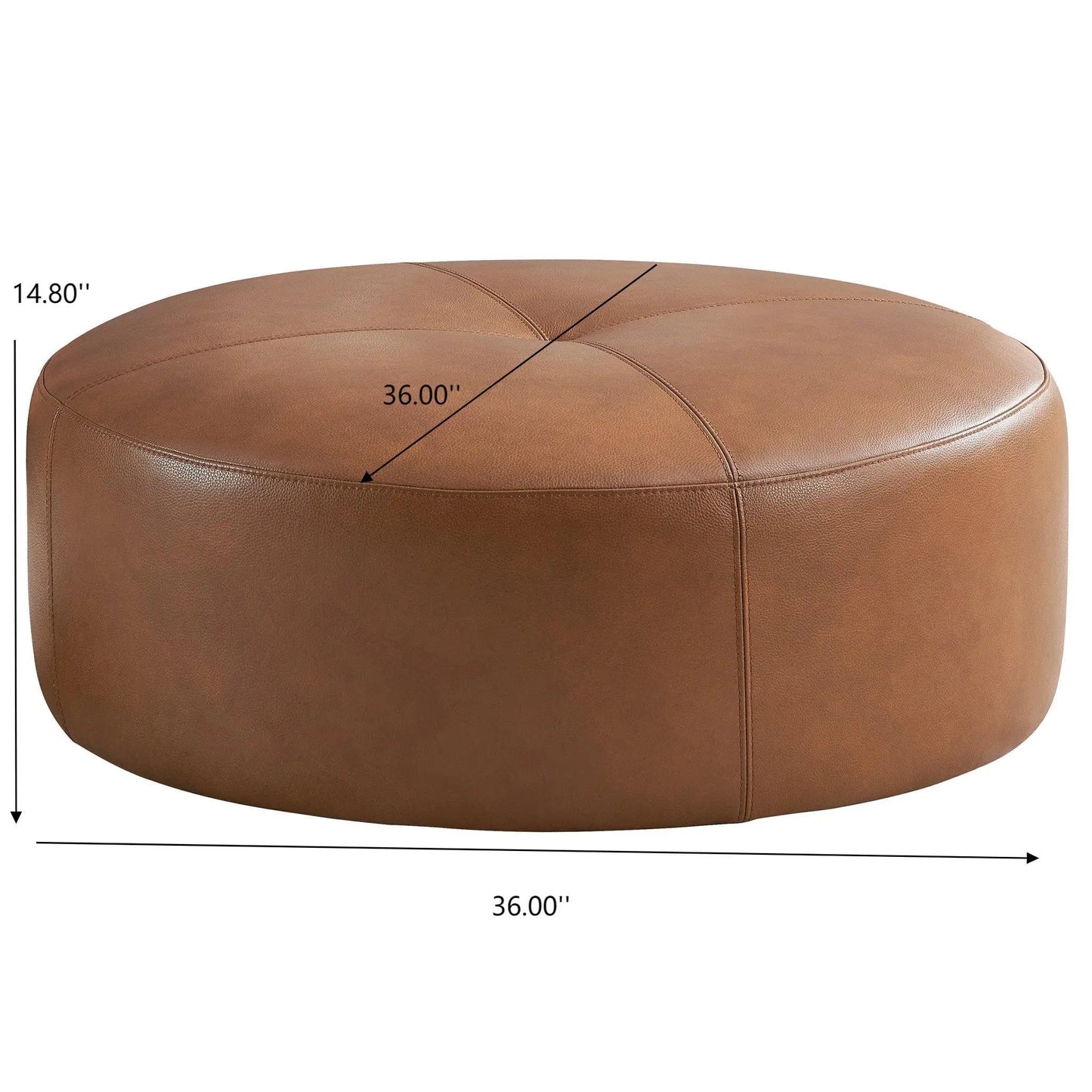 Rochelin - Ottoman - Tan Ashcroft Furniture