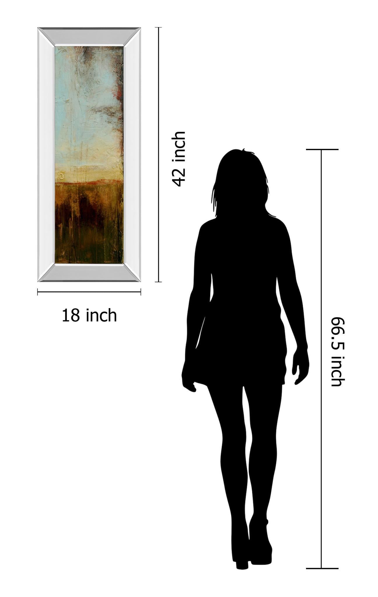 18x42 Flying Without Wings III By Erin Ashley - Dark Brown Classy Living