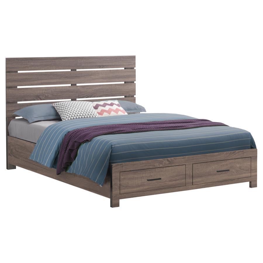 Brantford - Wood Storage Panel Bed CoasterEveryday