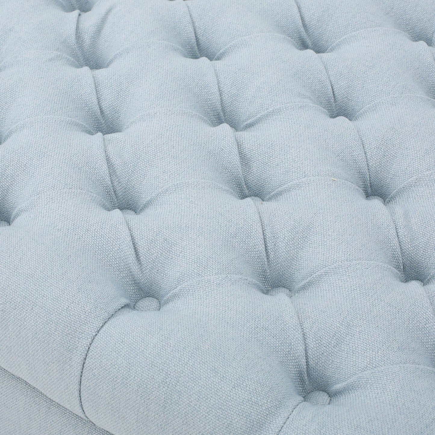 Hayes - Contemporary Armed Storage Bench With Rolled Arms And Button Tufting Noble House