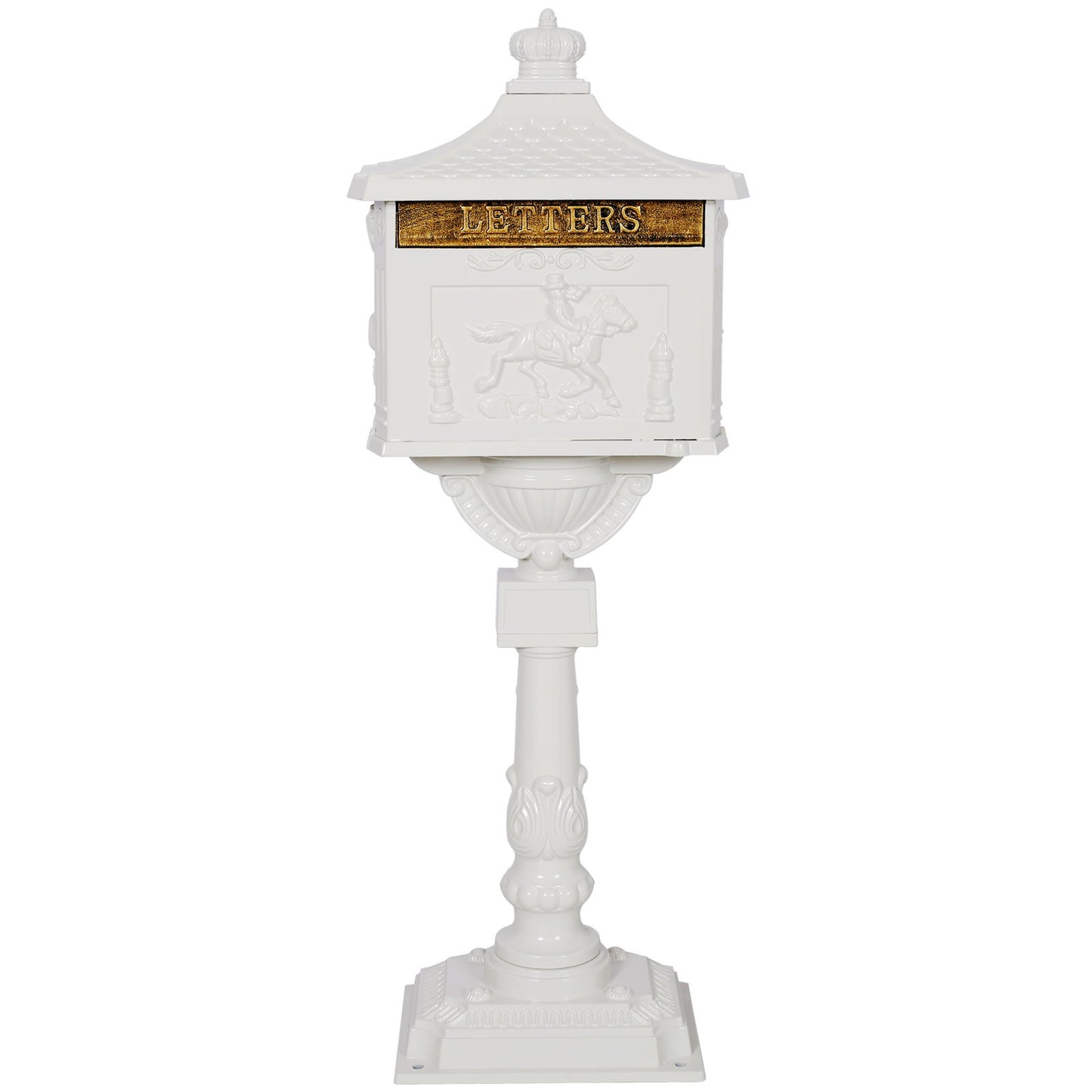 Cast Aluminum Mail Box, Postal Box, Mailbox Daily Nest