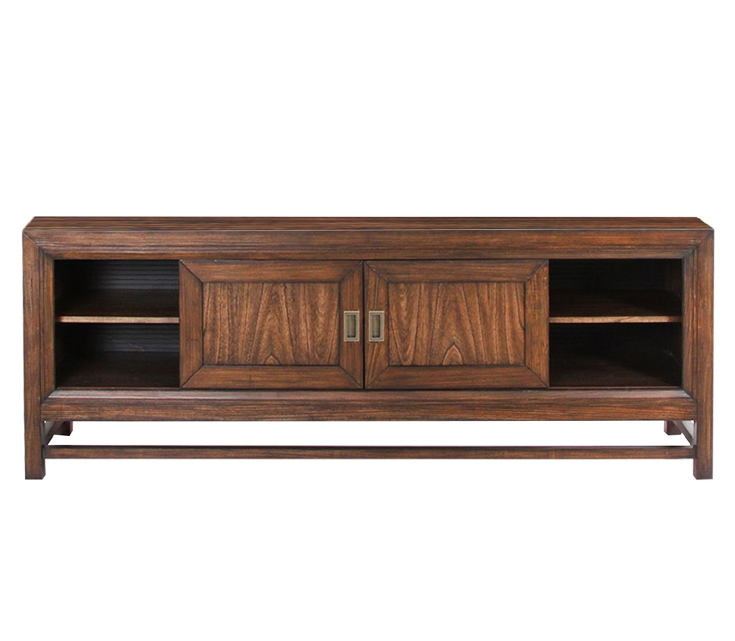 Branson - TV Stand Console, For TVs Up To 85", Two Tone - Brown Legends