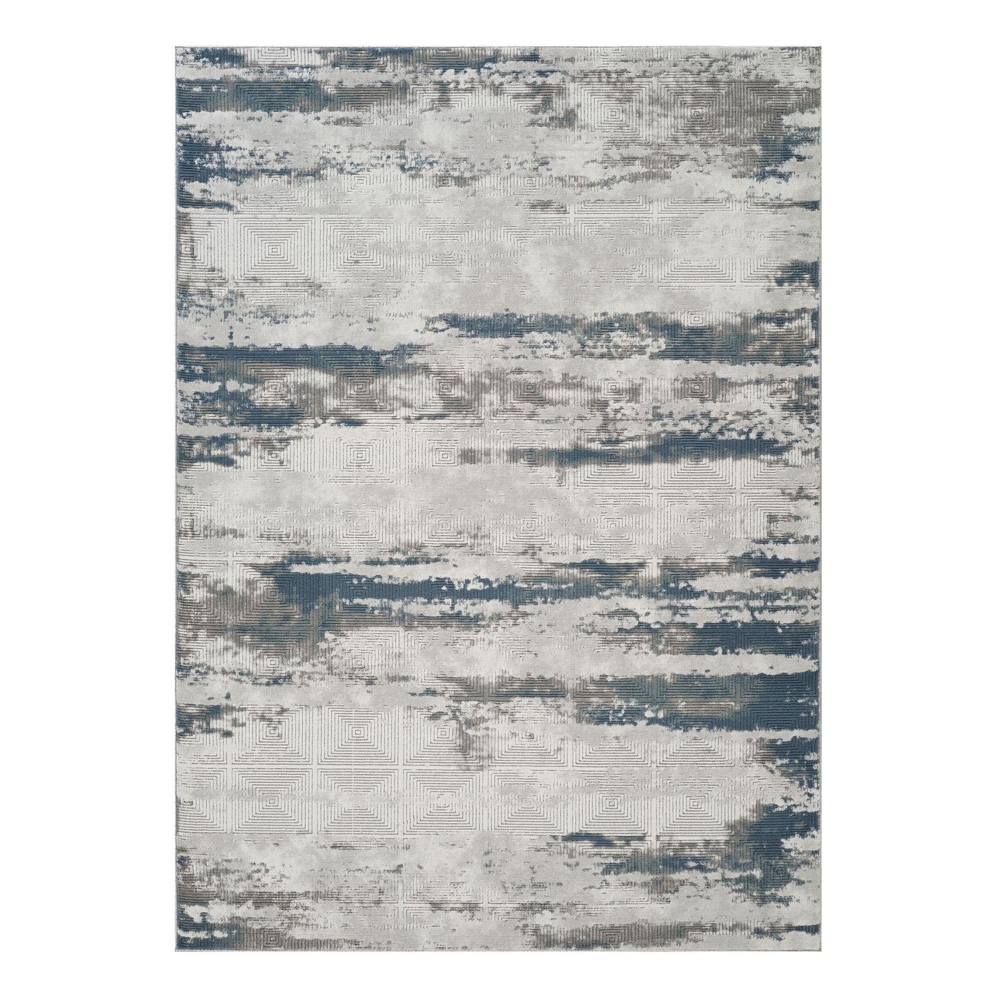 Geometrix - Contemporary Area Rug Icona Home Decor