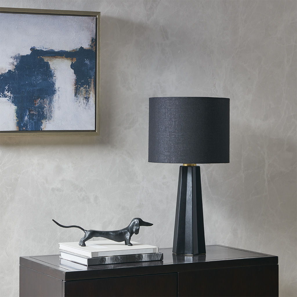 Athena - Table Lamp - Black INK+IVY