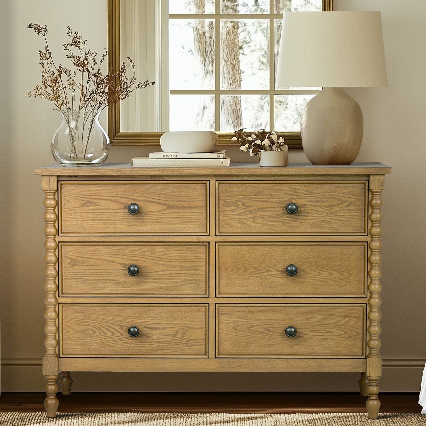 Beckett - Small Dresser - Natural Madison Park Signature