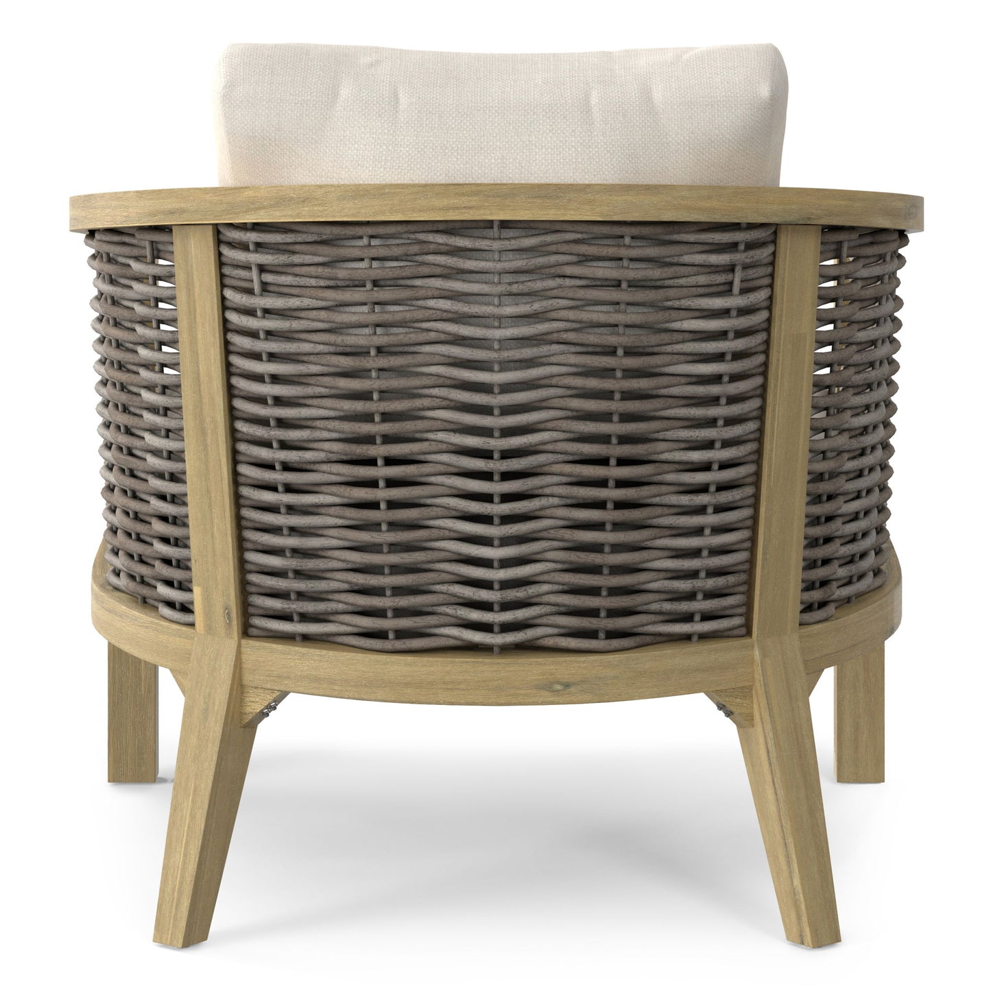 Parkside - Outdoor Conversation Chair (Set of 2) - Natural Simpli-Home