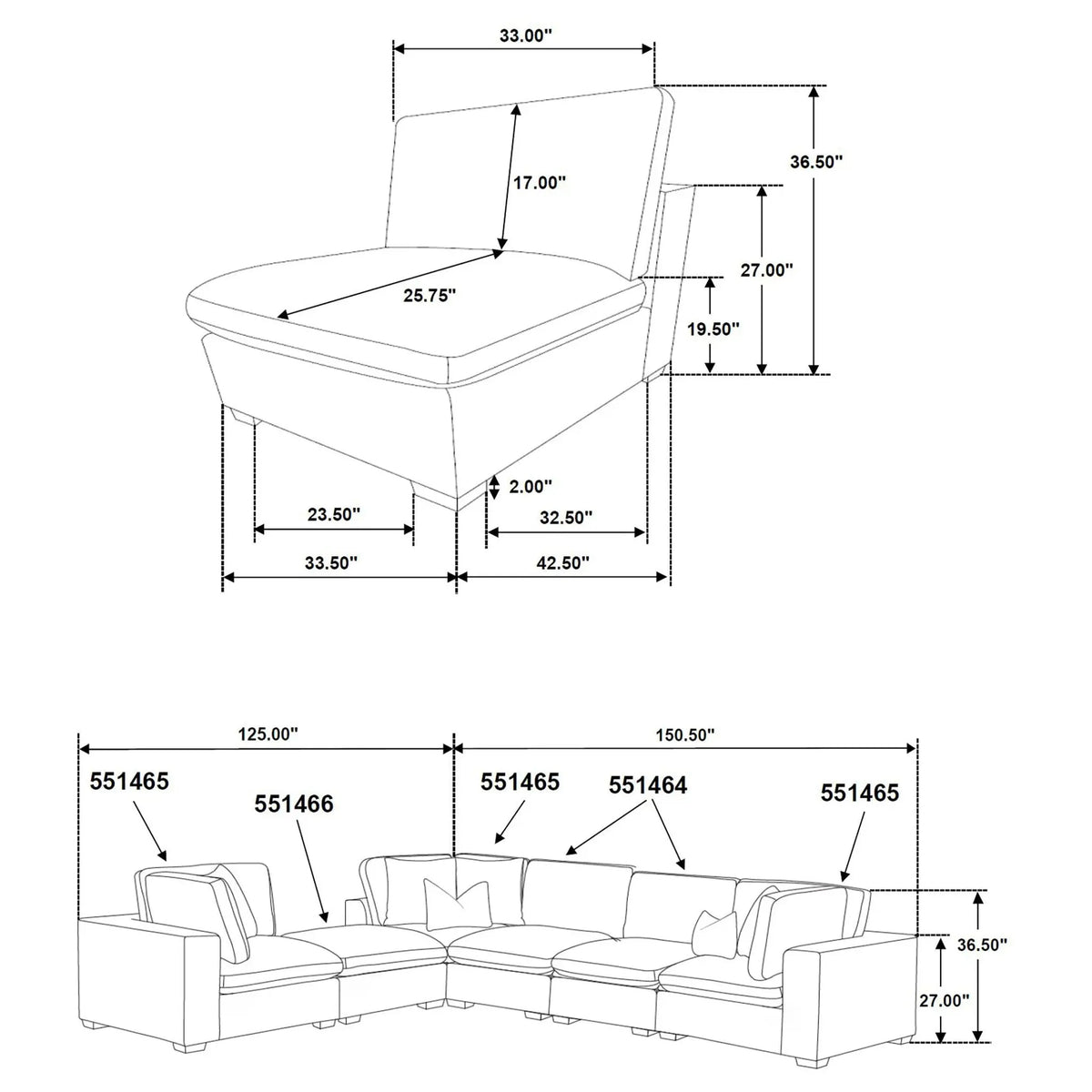 Murtagh - Modular Sectional Furniture Max
