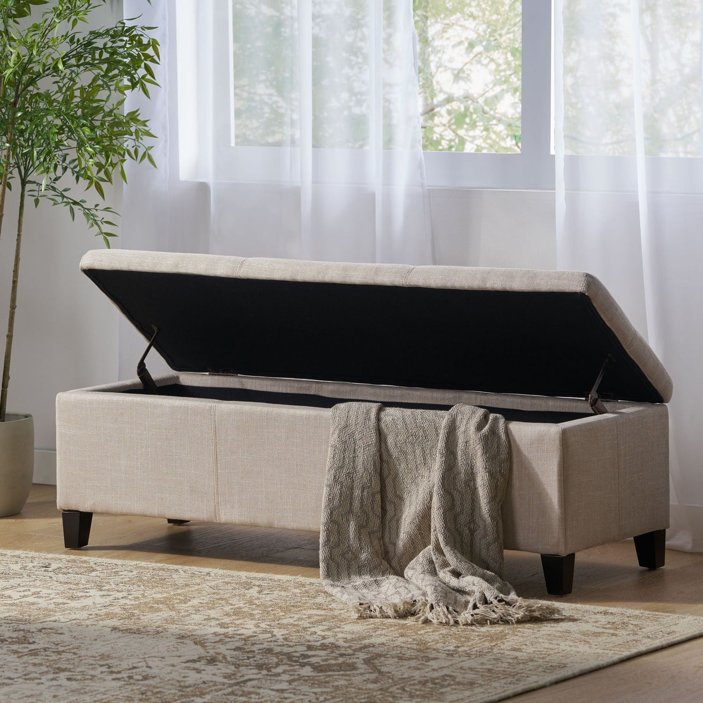 Glouster - Contemporary Storage Ottoman Noble House